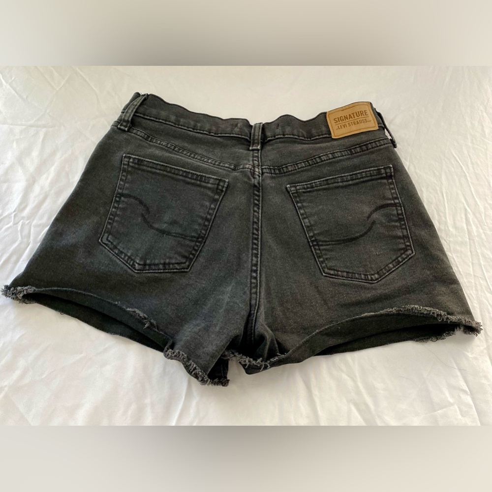Levi Signature Strauss Heritage High-Rise Shorts